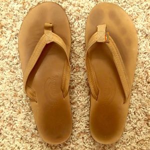 Rainbow leather sandals size 7